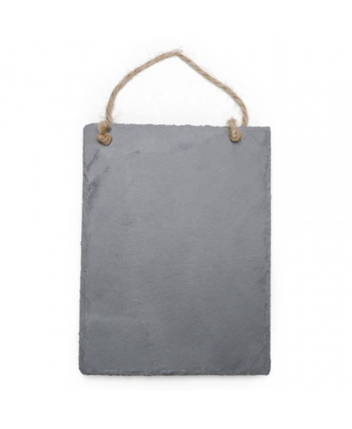 Hanging Slate Wall Plaque - 8" L x 6" W - $10.00